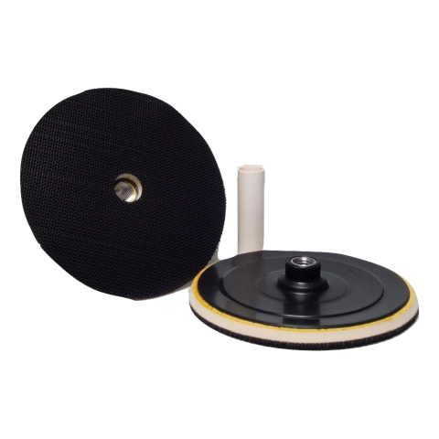 XCP HT-VP-10 CAR Products Hi-Tech Velcro Backing Plate For Rounded Edge Pads (7")
