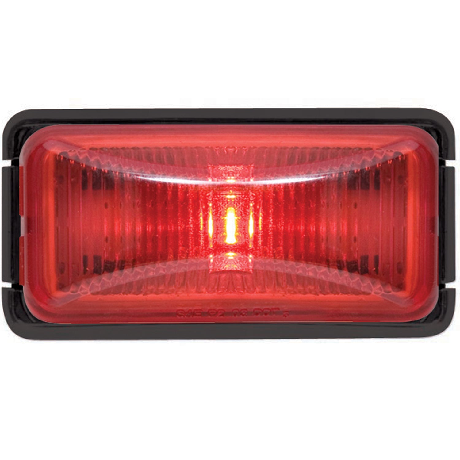 DLT AL90RK Optronics Sealed LED Marker/Clearance Light Kit (2.5" Rectangle, Red, Snap-In)