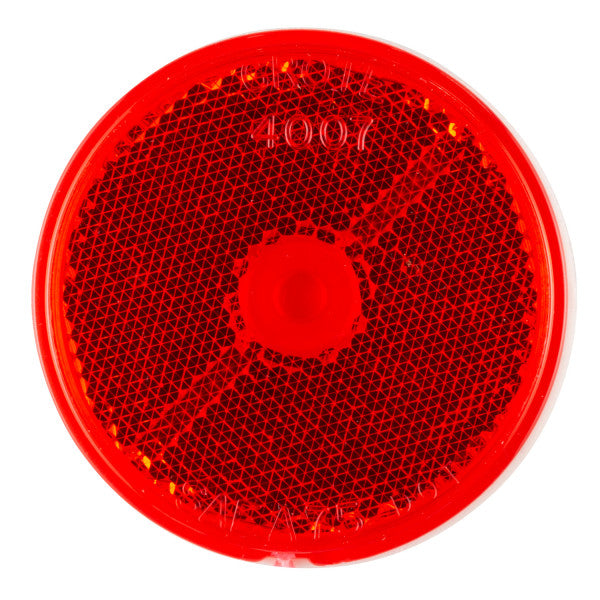 LTG 40072-5 Grote Round Stick-On Reflector (2.5", Red)