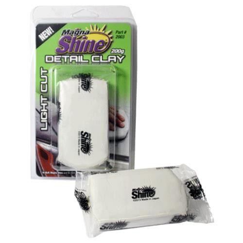 XCP CAR-914 CAR Products Hi-Tech Magna Shine Clay Bar (White, Mild, 200G)