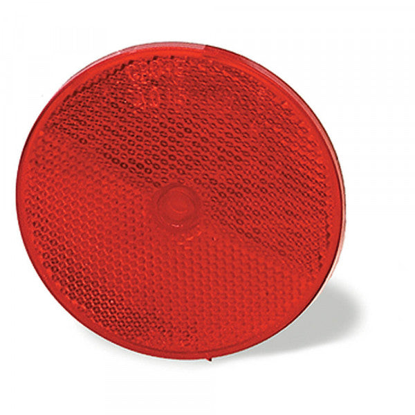LTG 41012 Grote Sealed Center-Mount Reflector (2" Round, Red)