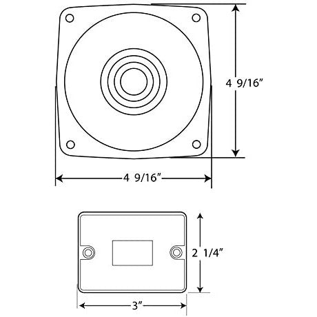 DLT A8RK Optronics Tail & Side Marker Replacement Lens Set (Screw on)
