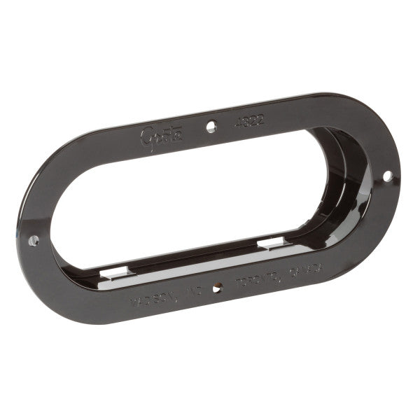 LTG 43222 Grote 6" Oval Light Theft-Resistant Mounting Bracket (Black)