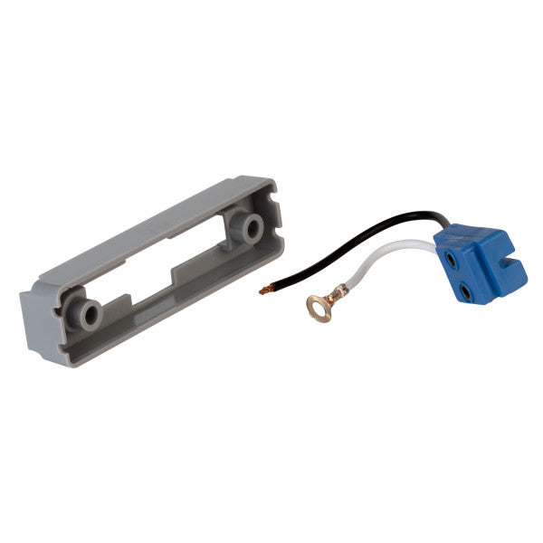 LTG 43390 Grote Large Rectangle Light Mounting Bracket w/ Pigtail (43780 + 66981, Gray)