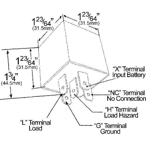 LTG 44090 Grote Heavy Duty Electronic LED Flasher (5 Pin, ISO Terminals)