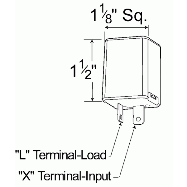 LTG 44530 Grote 12 Light Electromechanical Flasher (2 Pin)