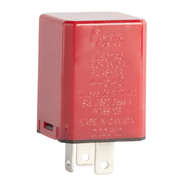 LTG 44540 Grote 12 Light Electromechanical Flasher (3 Pin, Pilot)