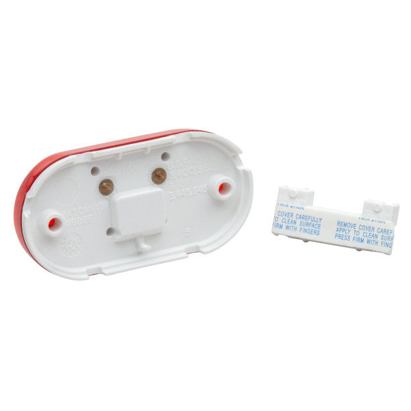 LTG 45432 Grote Two-Bulb Oval No-Splice Clearance Marker Light (4", Red)