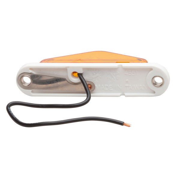 LTG 45513 Grote Clearance Marker Light with Peak Lens (3", Amber)