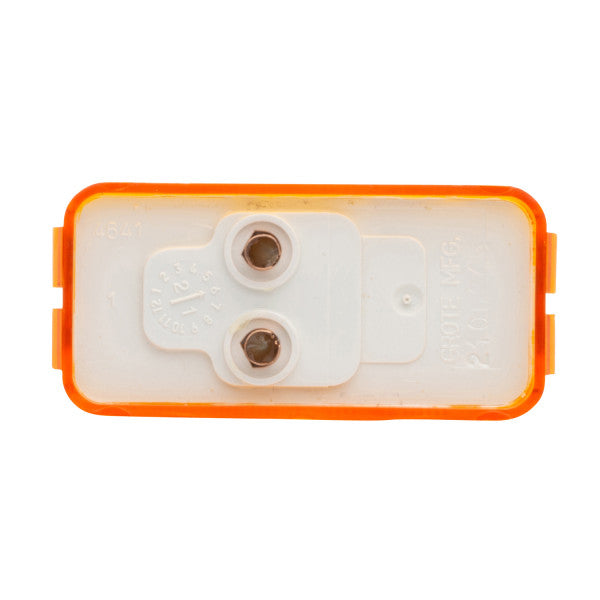 LTG 46413 Grote Rectangle Clearance Marker Light (3", Amber)