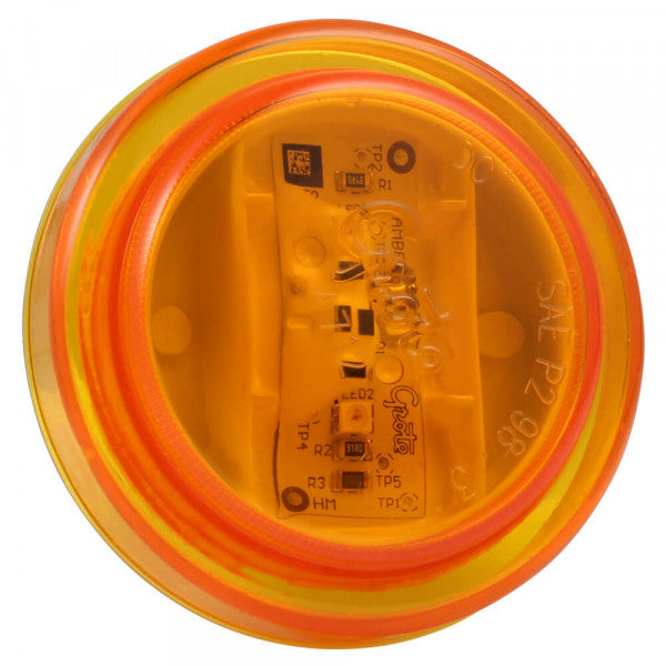 LTG 47123 Grote SuperNova LED Round Clearance Marker Light (2.5", Amber)