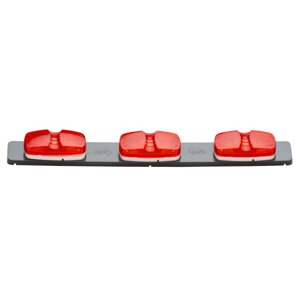 LTG 49082 Grote Low-Profile Corner Style Light Bar (18", Red)