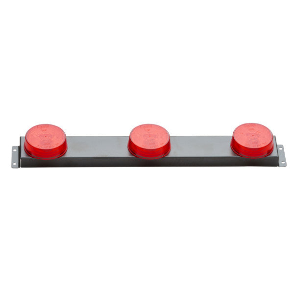 LTG 49142 Grote Low-Profile 4581 Round Series Light Bar (16", Red)