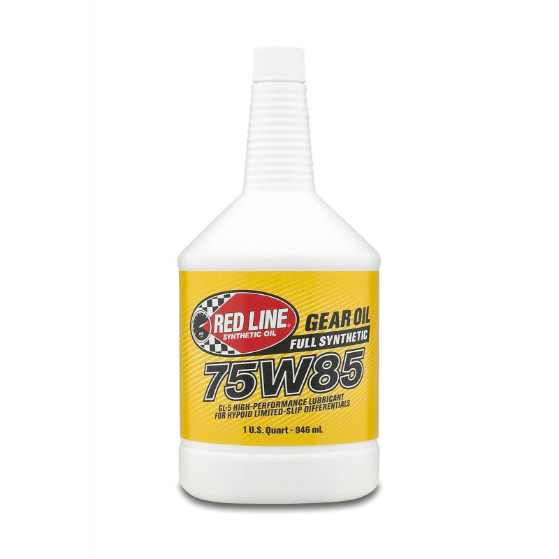 WPC 3L175128235RED REDLINE Full Synthetic 75W-85 GL-5 Gear Oil (1 qt)