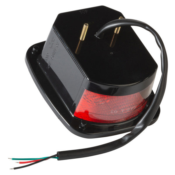 LTG 52602 Grote Torsion Mount Dodge Stop Tail Turn Box Light w/ License Window (2 Stud)