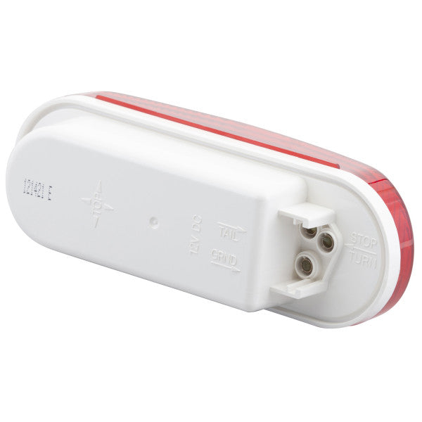 LTG 52892 Grote Torsion Mount III Stop Tail Turn Light (6" Oval, Red, 3 Female Pin)