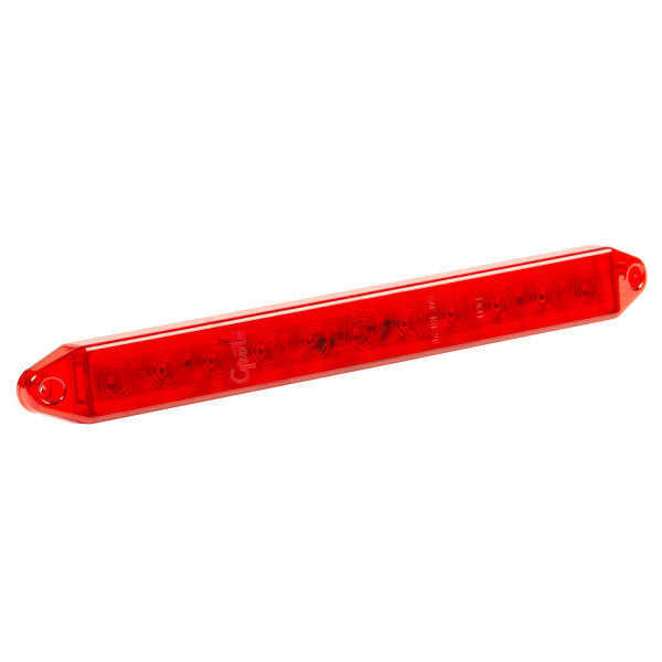 LTG 53582 Grote 11-LED Center Mount Stop Tail Turn Light (Red, 15")