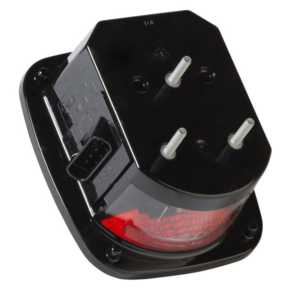 LTG 53640 Grote SuperNova LED Stop Tail Turn Box Light w/ License Window (3 Stud, LH)