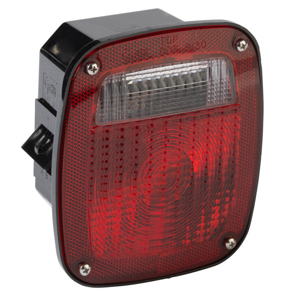 LTG 53722 Grote Metri-Pack Stop Tail Turn Box Light w/ License Window (2 Stud, Left Side Connector)