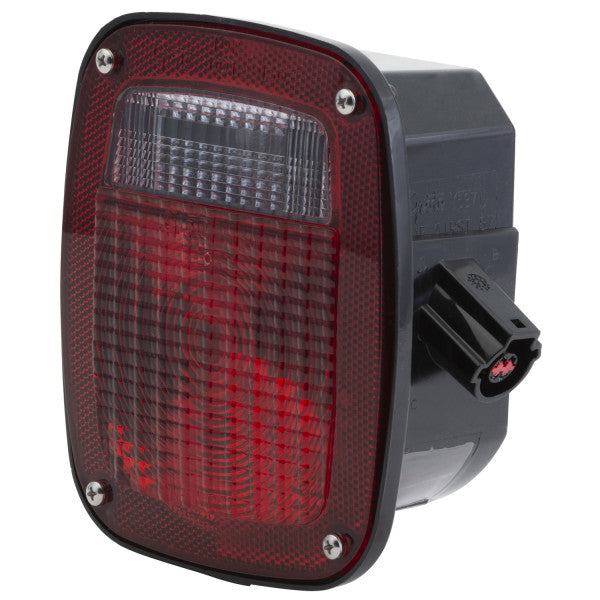 LTG 53782 Grote Ford Stop Tail Turn Box Light w/ License Window (3 Stud, RH)