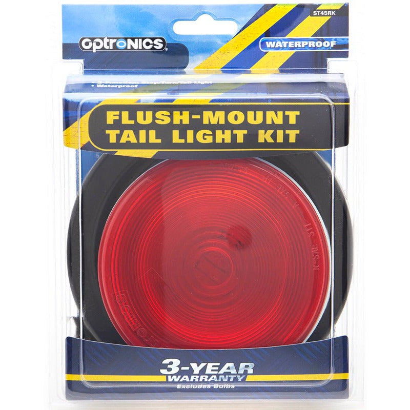 DLT ST45RK Optronics Sealed Combination Tail Light (4.25" Round, Grommet)