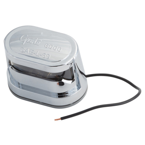 LTG 60011 Grote Resealable License Plate Light (Chrome)