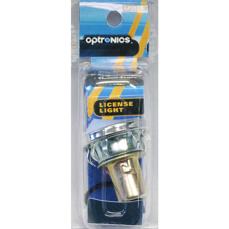 DLT LP11CS Optronics License Plate Light (1.5" Round, Chrome, Snap-In)