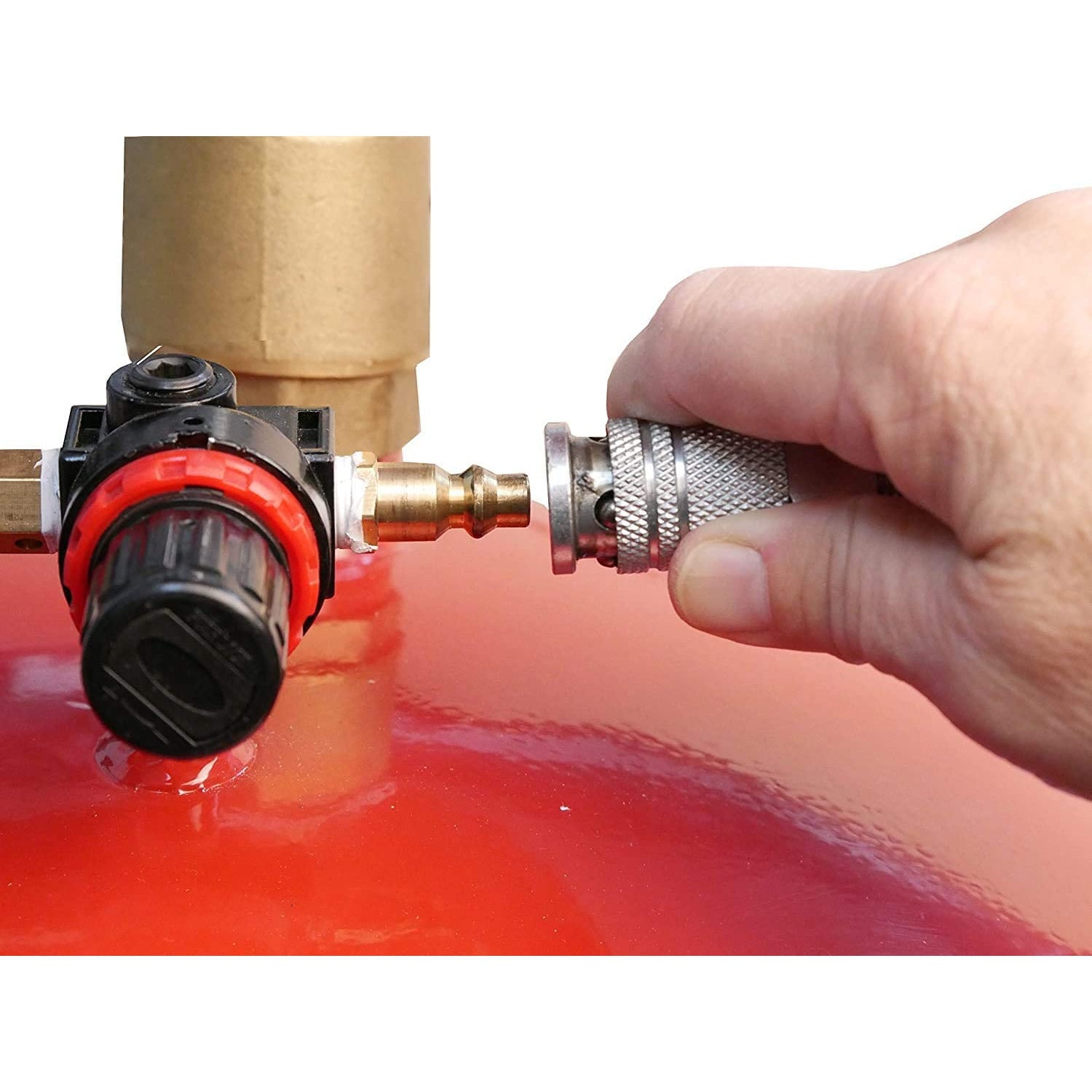 ET LIN3601 Lincoln Portable Industrial Fluid Adjustable Drain Tank (18 Gal)