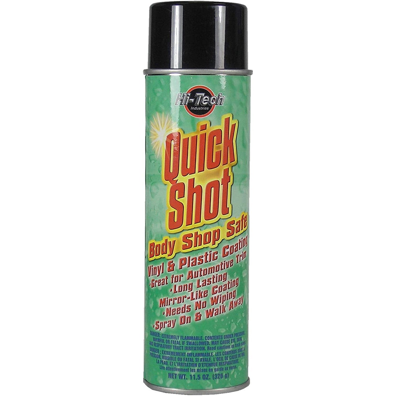 XCP HT-18015 CAR Products Hi-Tech Quick Shot Body Shop Safe Vinyl & Plastic Coating