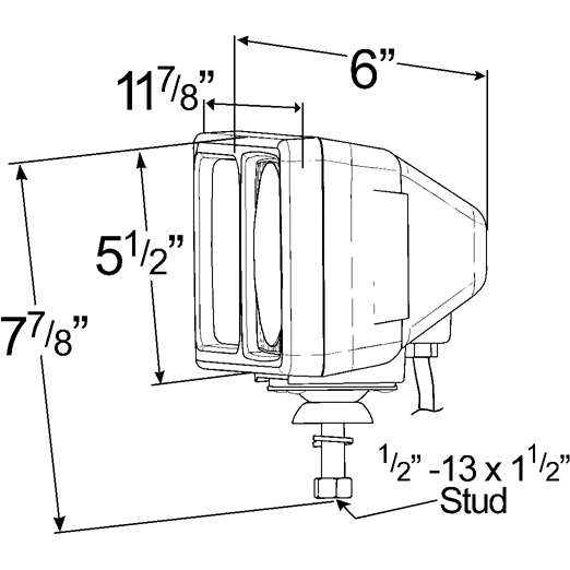 LTG 64261-4 Grote Per-Lux Snowplow Light Kit