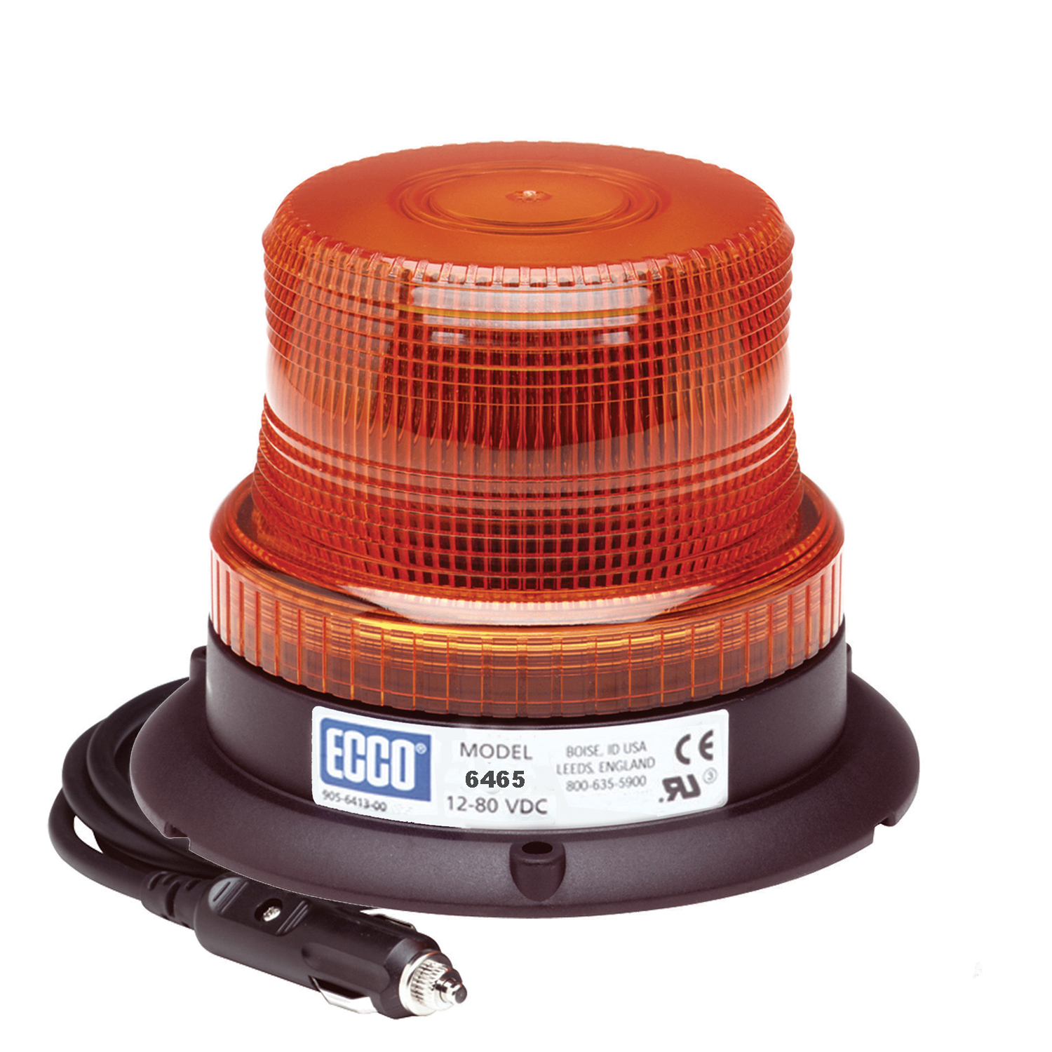 ECO 6465A-MG ECCO 6465 Series Industrial LED 4" Beacon (Magnet)