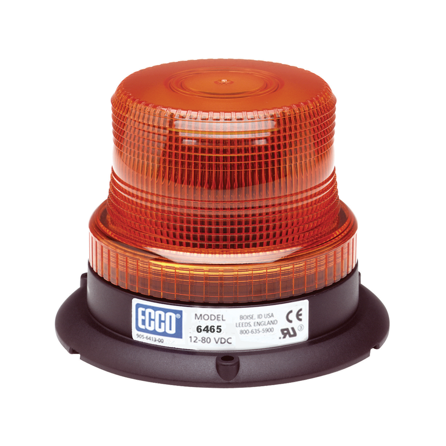 ECO 6465A ECCO 6465 Series Industrial LED 4" Beacon (3 Bolt)