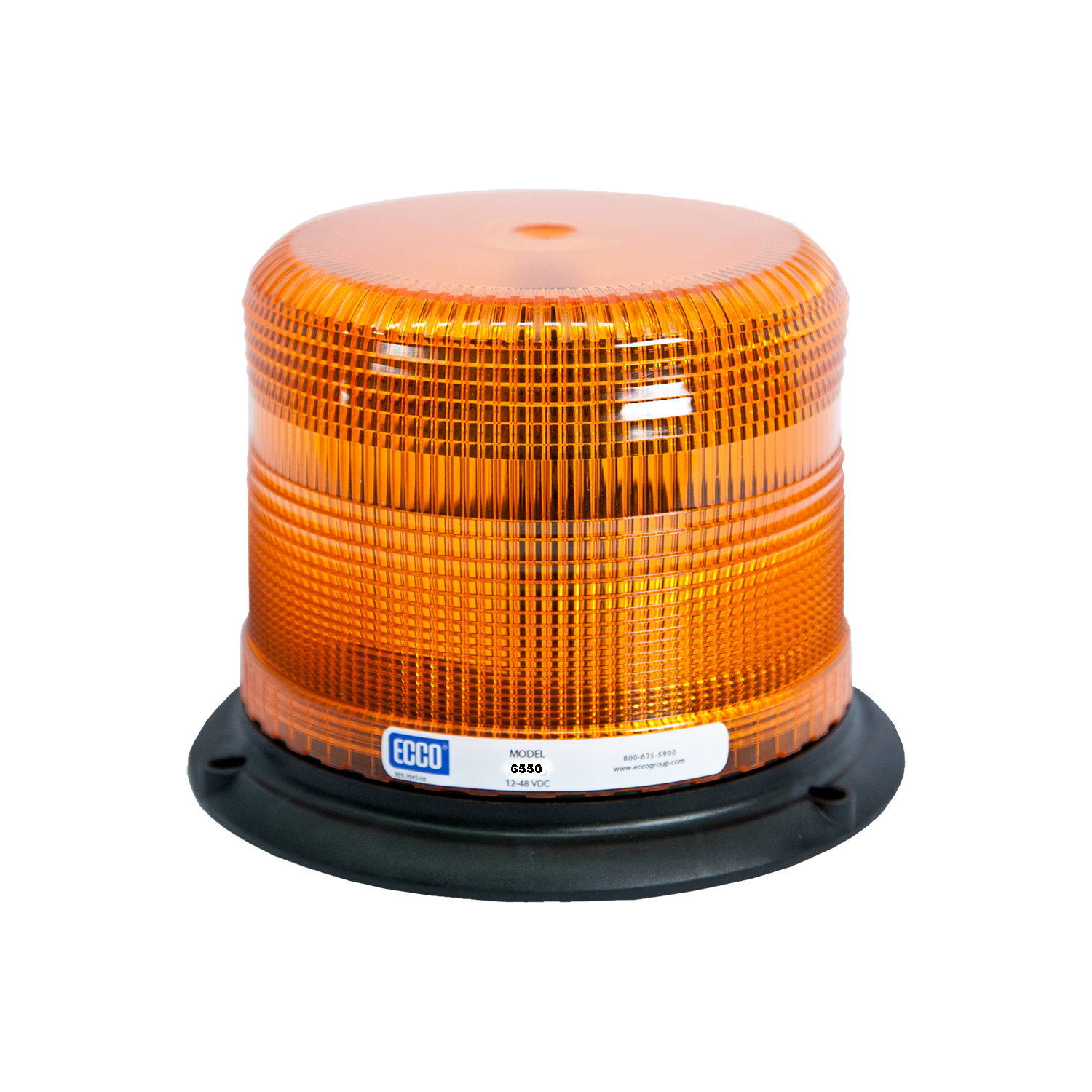 ECO 6550A ECCO 6550 Series 5" Beacon (Strobe, 3 Bolt)