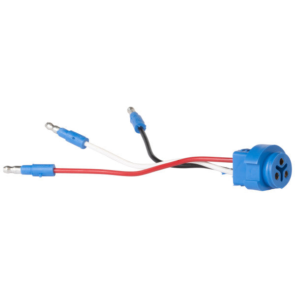 LTG 66815 Grote Stop Tail Turn 3-Wire Plug-In Pigtail for Male Pin Lights (Straight, 6")