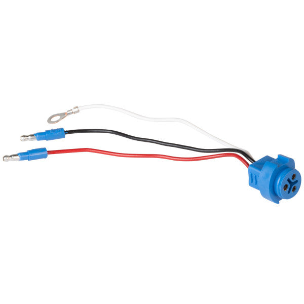 LTG 66841 Grote Stop Tail Turn 3-Wire Plug-In Pigtail for Male Pin Lights (Straight, 8")
