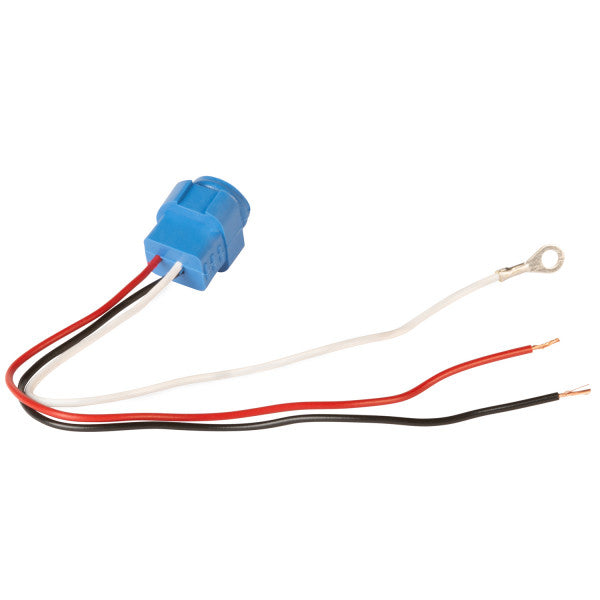 LTG 67002 Grote Stop Tail Turn 3-Wire Plug-In Pigtail for Male Pin Lights (Straight, 11")