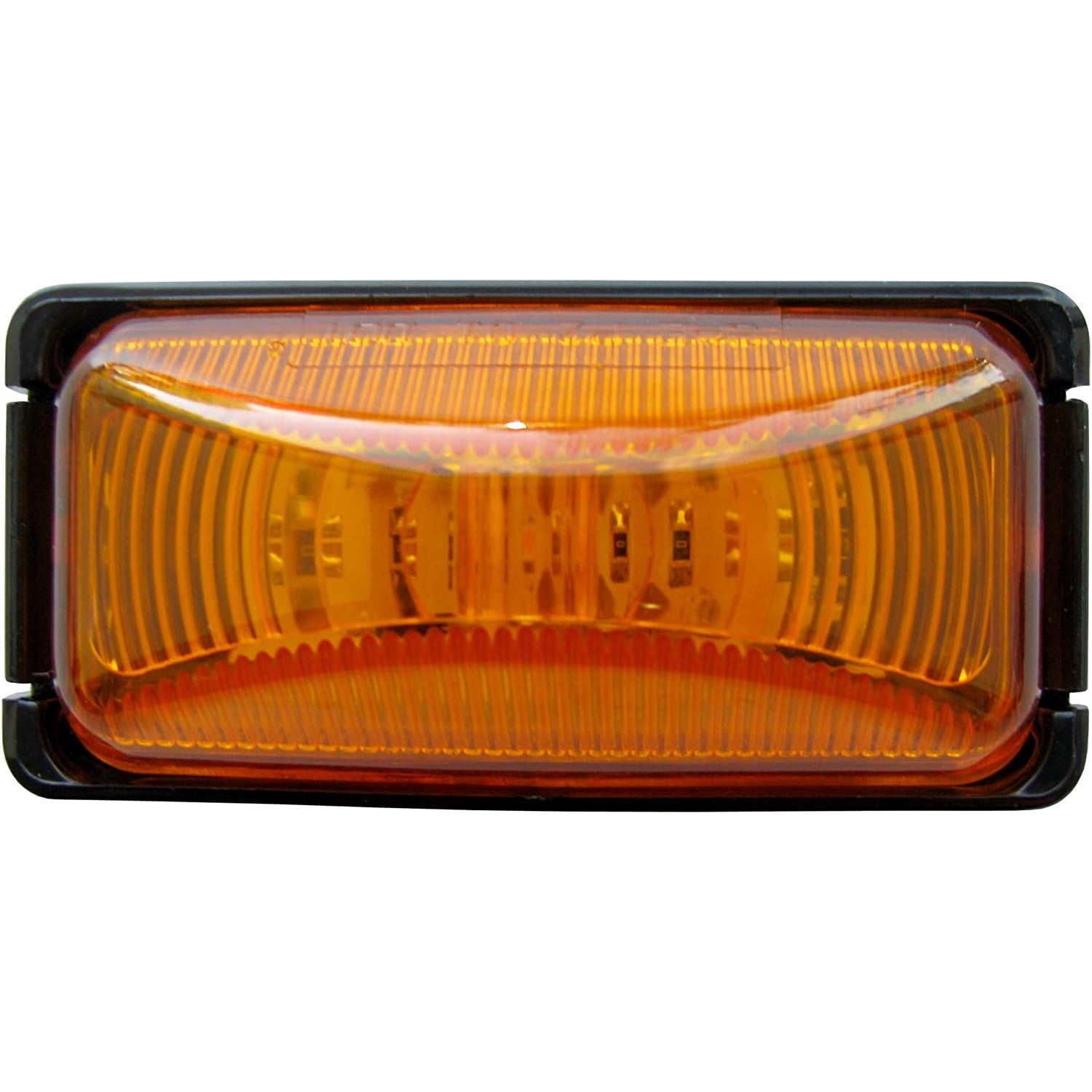 DLT AL90AK Optronics Sealed LED Marker/Clearance Light Kit (2.5" Rectangle, Amber, Snap-In)
