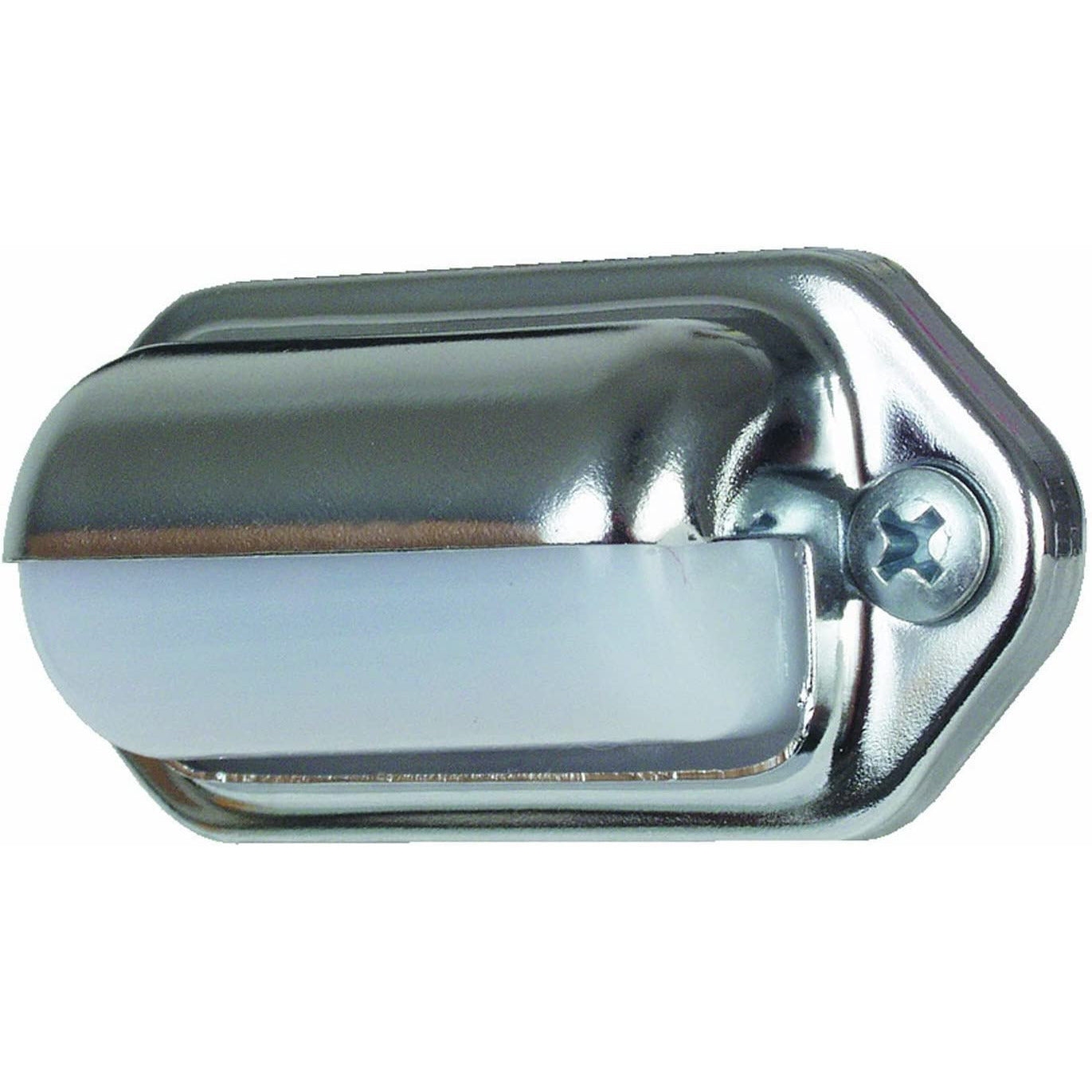 DLT LP31CS Optronics Mini License Plate Light (2" Oblong, Chrome, Surface)