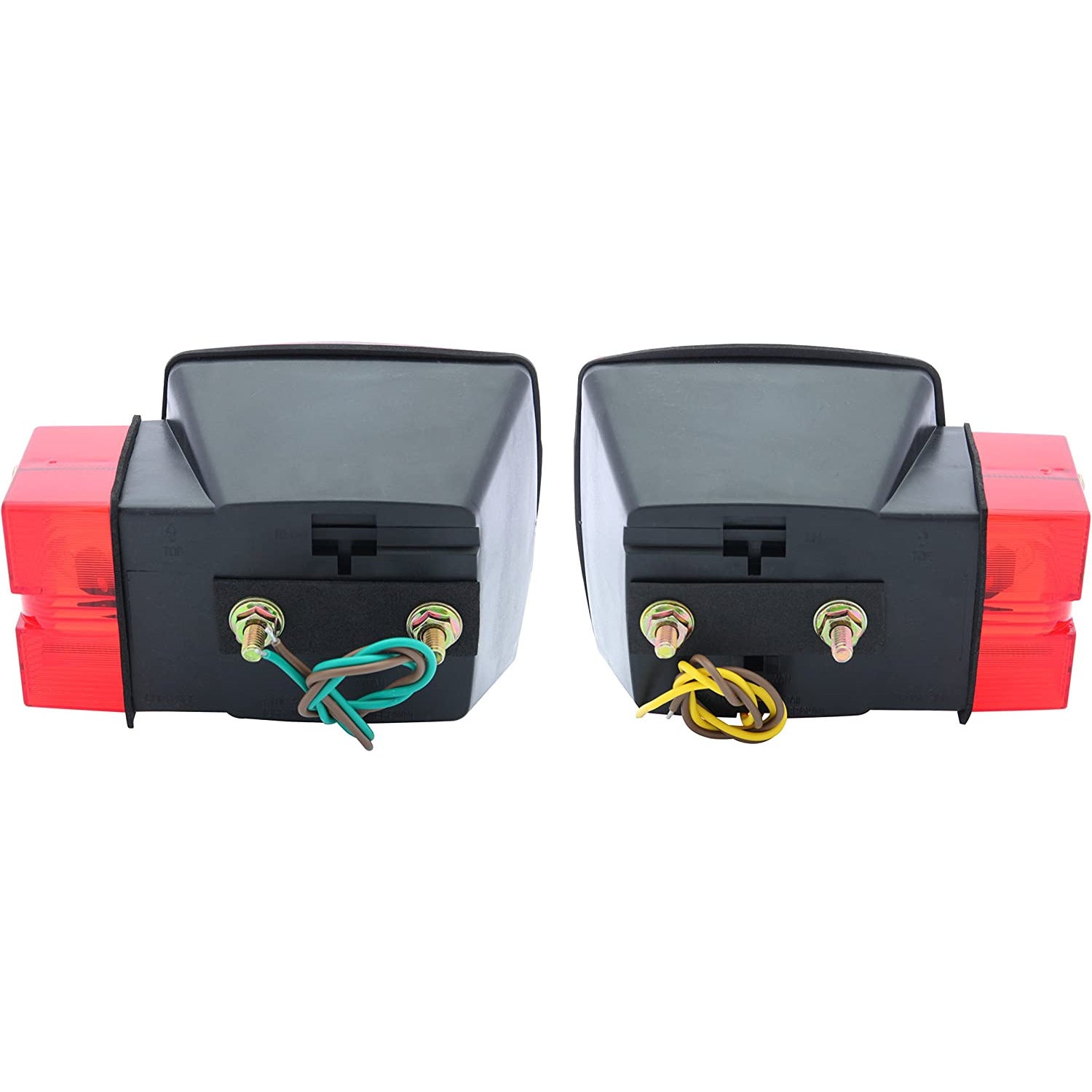 DLT TL60RK Optronics Submersible Combination Trailer Tail Light Kit (5" Square, Stud)