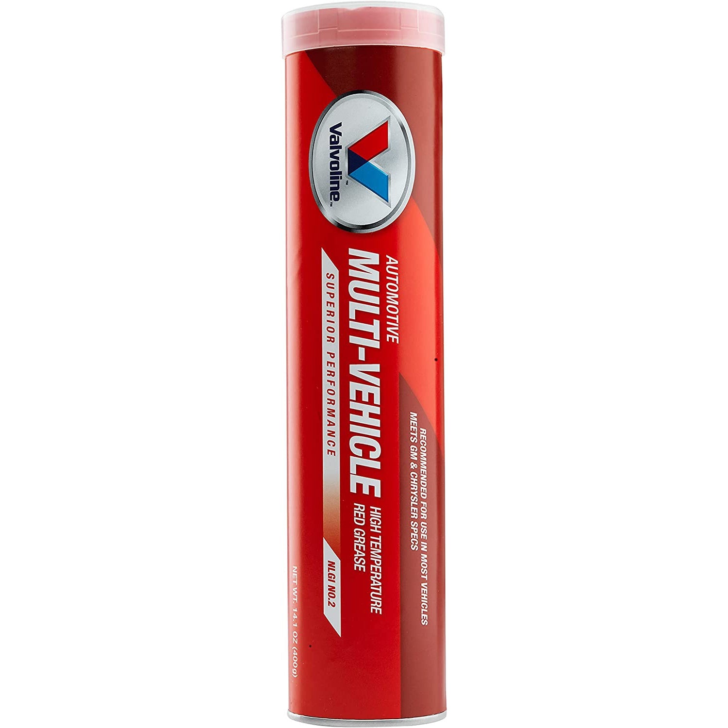 (945) VV615 Valvoline Multi-Vehicle #2 EP Hi-Temp Red Grease (14 oz)