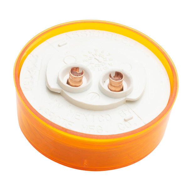 LTG 78333 Grote Round Clearance Marker Light (2", Amber, ABS)