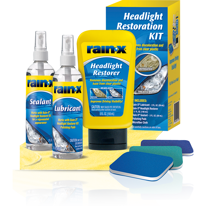 RNX 800001809 Rain-X Headlight Restoration Kit