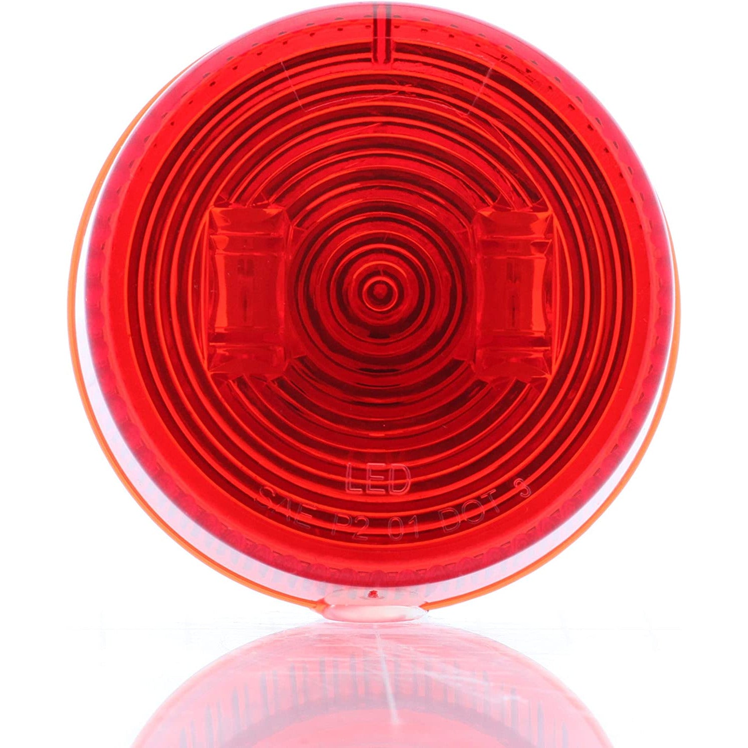 DLT MCL527RK Optronics LED Sealed Marker/Clearance Light Kit (2.5" Round, Red, Grommet)