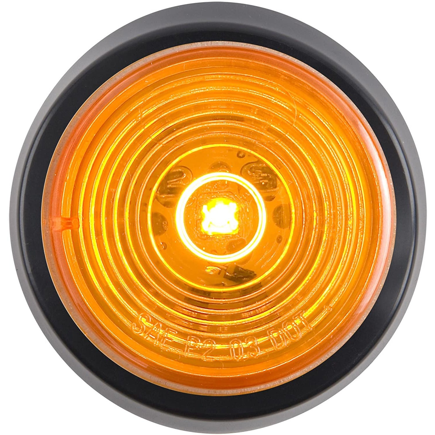 DLT MCL56AK Optronics LED Sealed Marker/Clearance Light Kit (2" Round, Amber, Grommet)