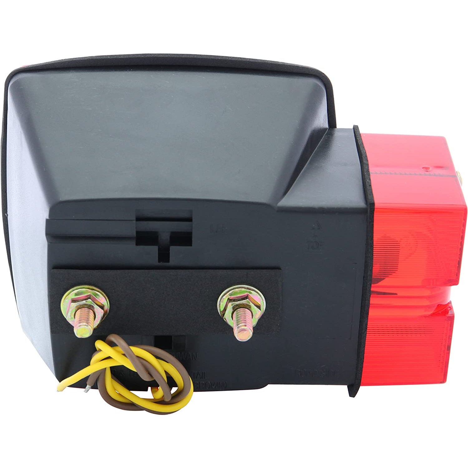 DLT ST5RS Optronics Combination Tail Light With License Plate Light (Submersible, Left, Square, Stud)