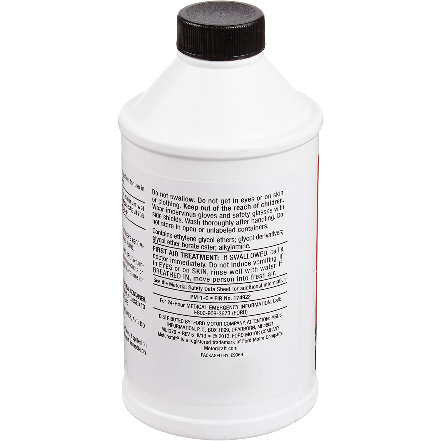 (662) PM1C Motorcraft DOT 3 High Performance Motor Vehicle Brake Fluid (12 oz)