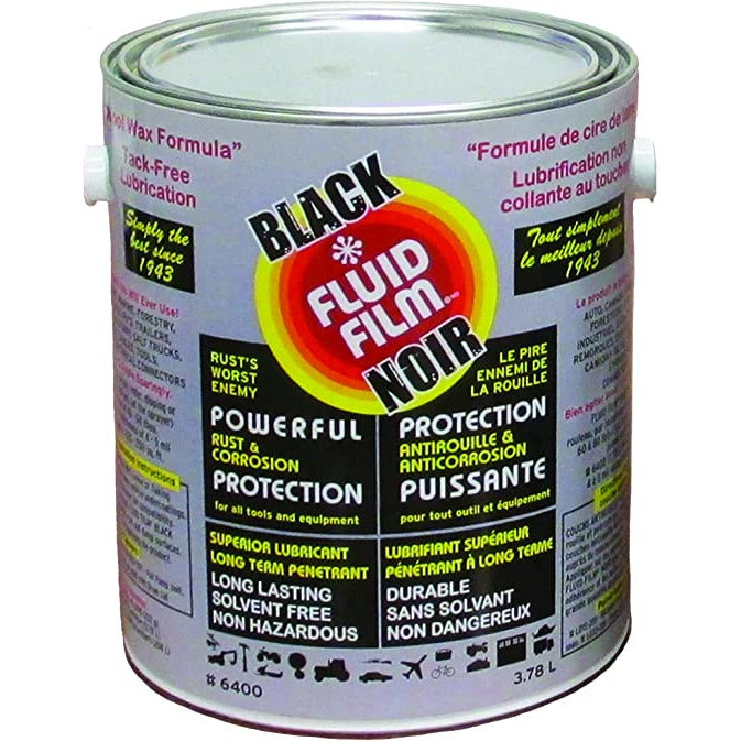 (710) CNASBL Fluid Film Black Undercoating (1 Gal)