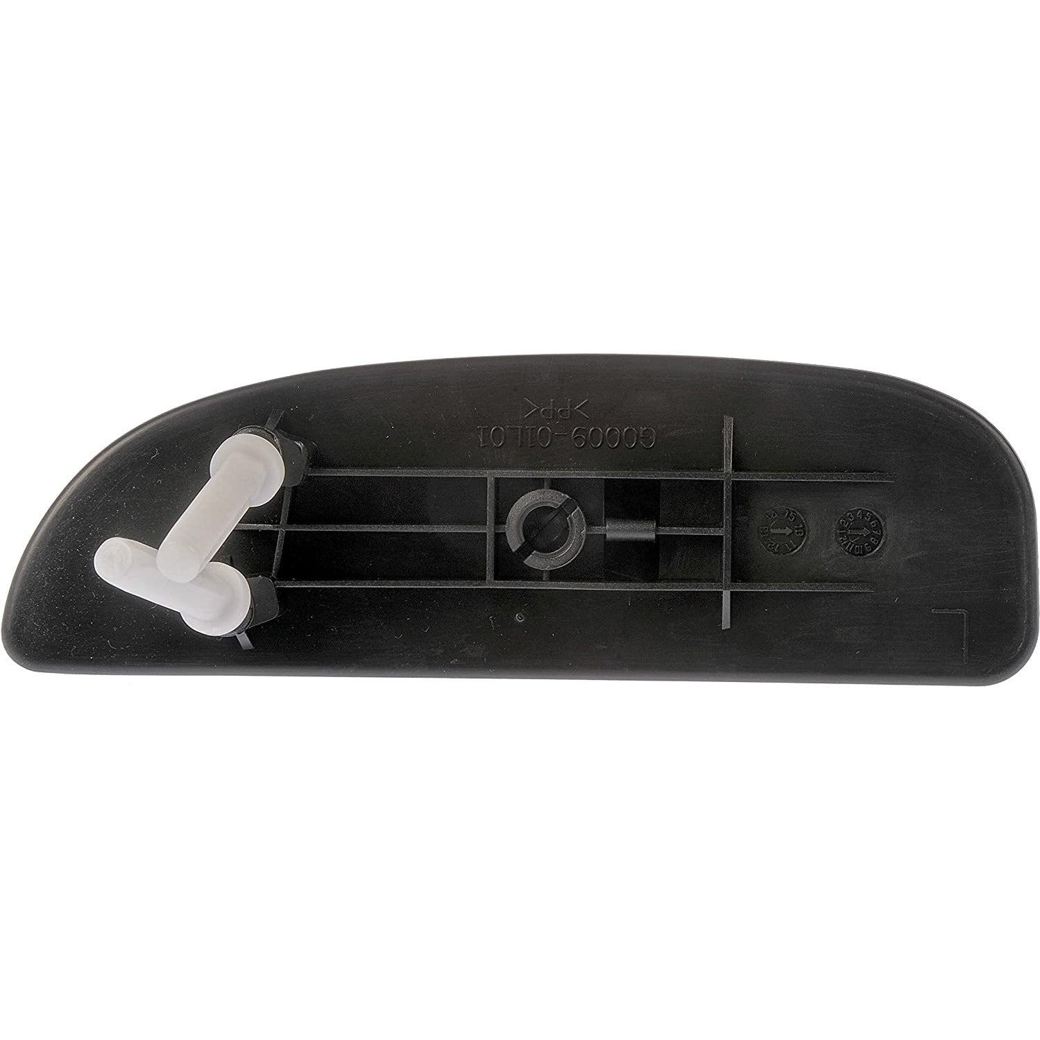 MTM 56320 Dorman Replacement Plastic-Backed Mirror Glass (Left Lower, 99-04 Ford Trucks)