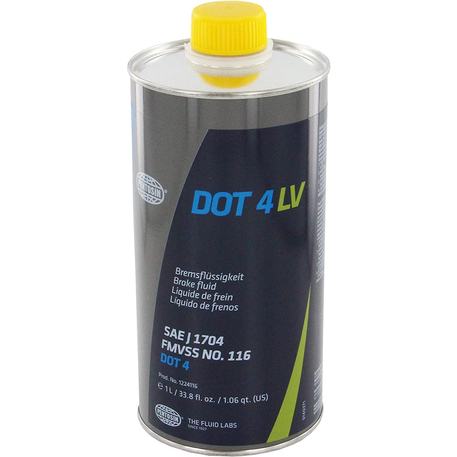 (721) 1224116 | PENTOSIN DOT 4 LV BRAKE FLUID | 1 US L |