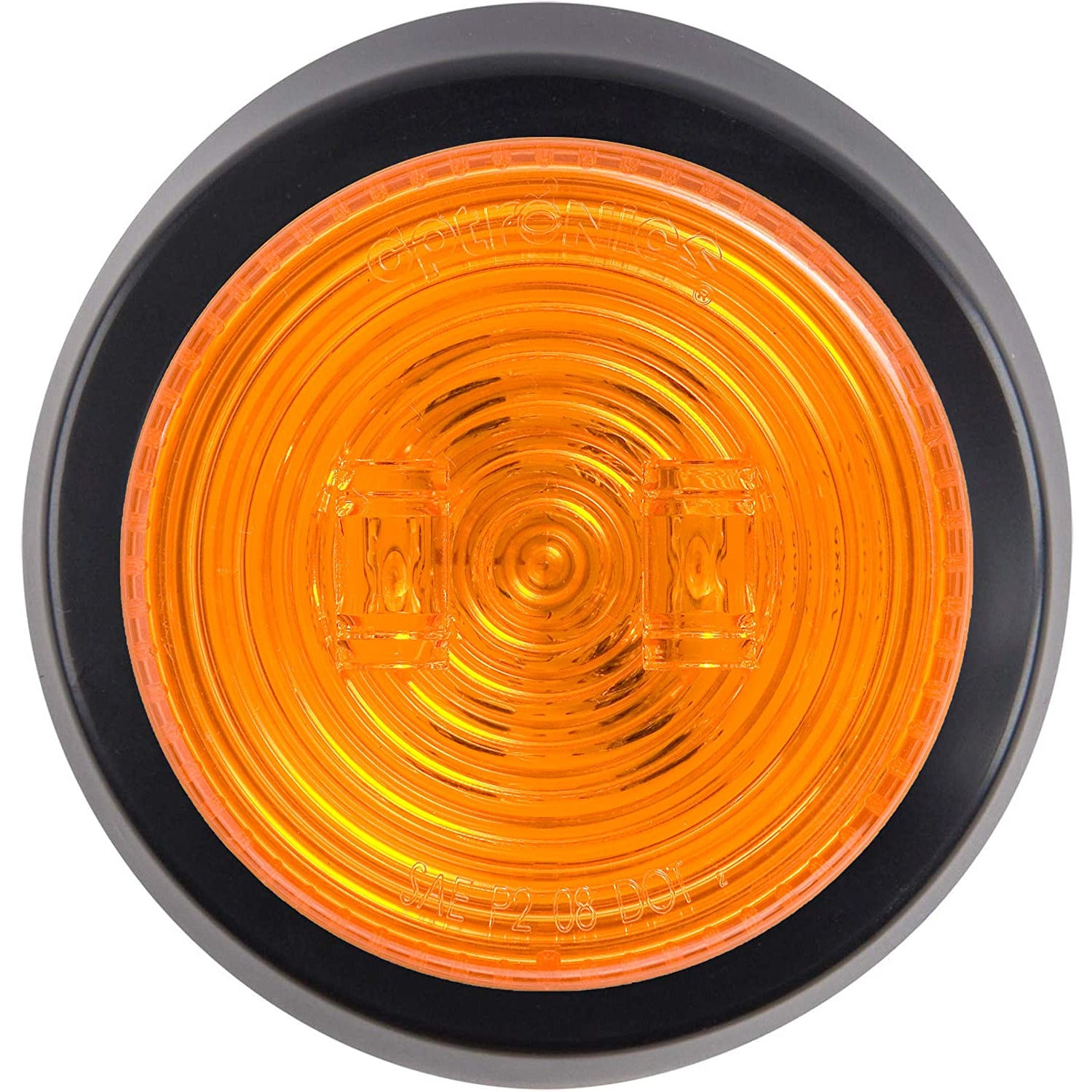 DLT MCL527AK Optronics LED Sealed Marker/Clearance Light Kit (2.5" Round, Amber, Grommet)